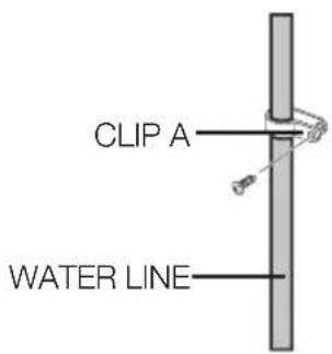CLIP A WATER LINE