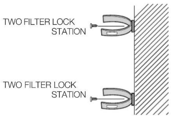 TWO FILTER LOCK STATION TWO FILTER LOCK STATION