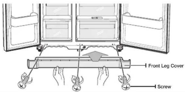 Front Leg Cover Screw