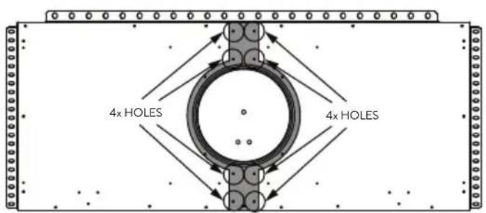 4x HOLES 4x HOLES