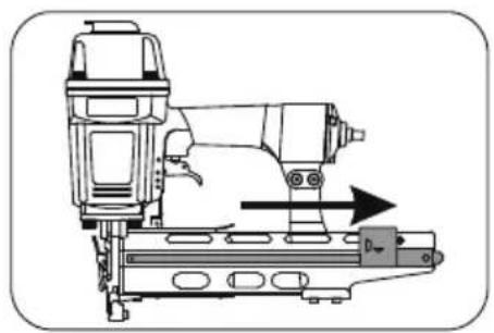 POWERNAIL 1890U - LOADING STAPLES - 1