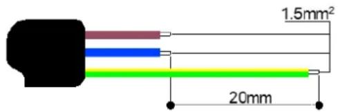 1.5mm² 20mm