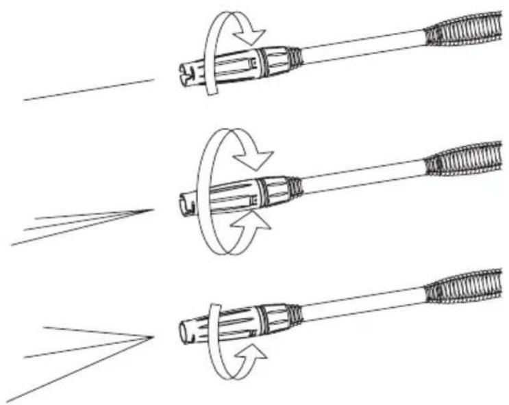 Cocraft HHR 160 - Vesikuvion säätäminen (ei koske turbosuutinta) - 1