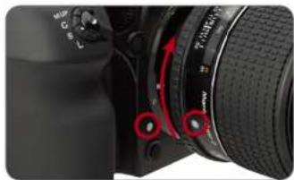 MAMIYA Credo 1.2 - Programming the Custom Dial Modes C1, C2 or C3 via the camera body - 2