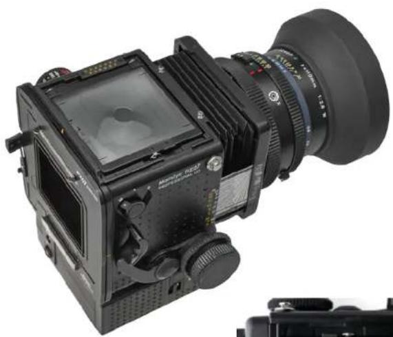 MAMIYA Credo 1.2 - Mounting the Leaf Credo back Vertically - 3