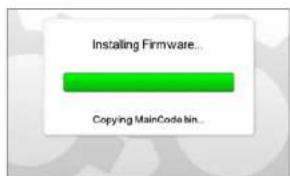 Installing Firmware... Copying MainCode kit...