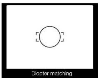 Diopter matching