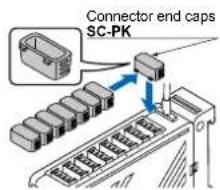 Connector end caps SC-PK