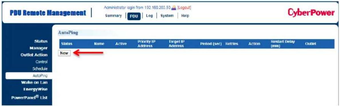 CyberPower PDU81004 - AutoPing - 1