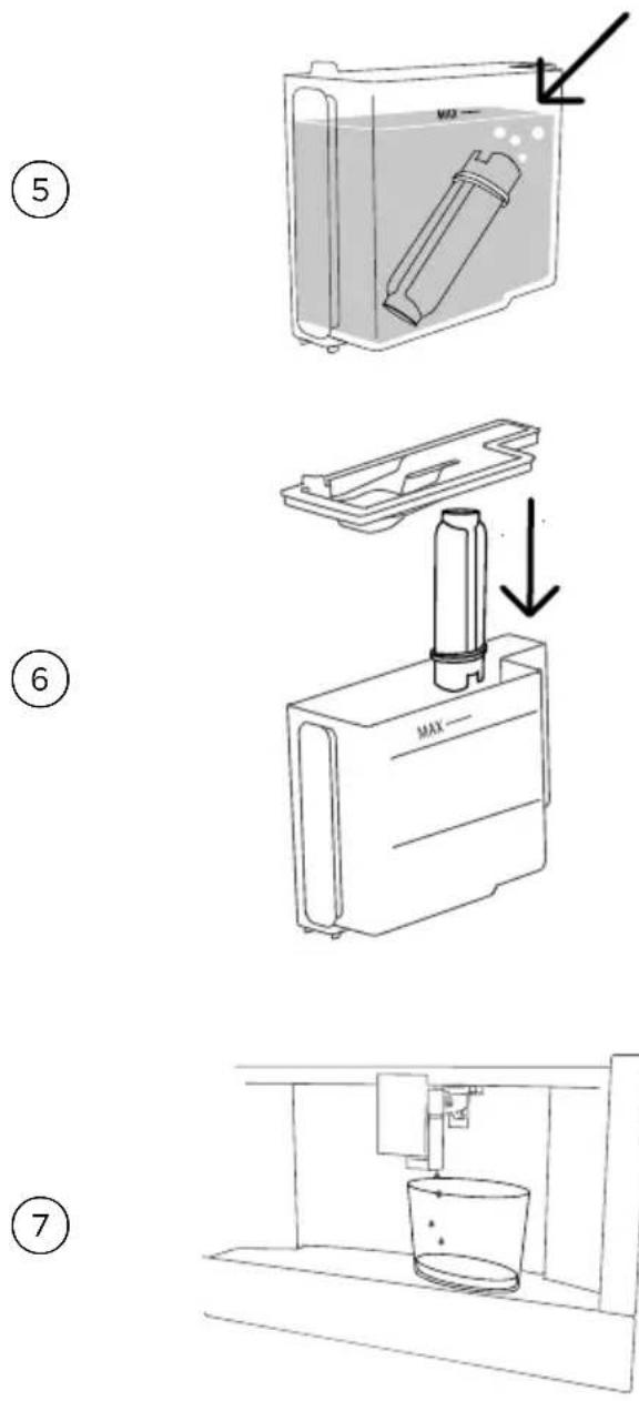 Fisher & Paykel EB60DSX1 - Installing the filter - 5