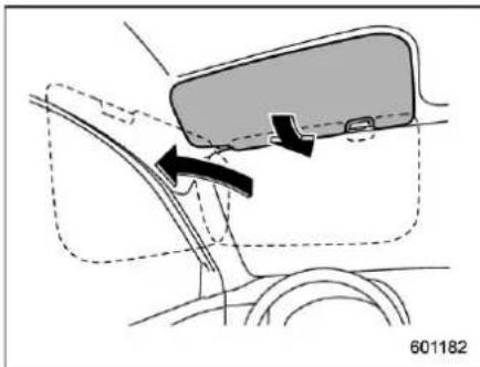 SUBARU Legacy Premium (2024) - 6-2. Sun Visors - 1