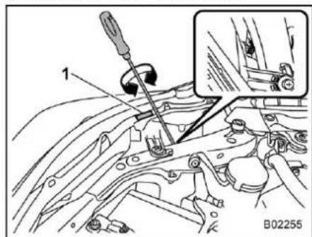 SUBARU Legacy Premium (2024) - ▼ Headlight aim adjustment - 1