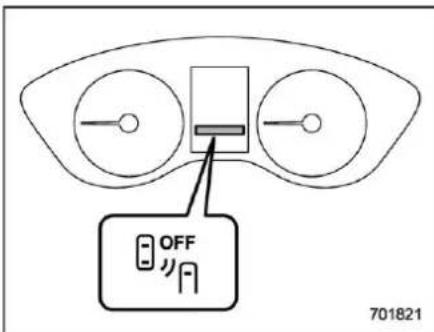 SUBARU Legacy Premium (2024) - ■ To Turn On/Off the BSD/RCTA - 1