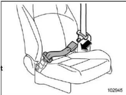 SUBARU Legacy Premium (2024) - 1-6. Seatbelt Extender - 1