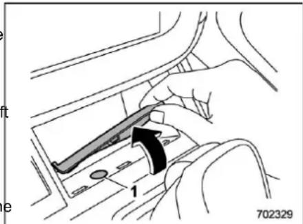 SUBARU Legacy Premium (2024) - ▼ Shift lock release - 1