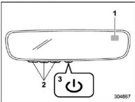 SUBARU Legacy Premium (2024) - 3-18. Mirrors - 2