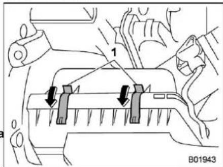 SUBARU Legacy Premium (2024) - ■ Replacing the Air Cleaner Element - 1