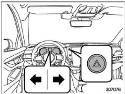 SUBARU Legacy Premium (2024) - 9-1. If You Park Your Vehicle in an Emergency NOTE When - 1