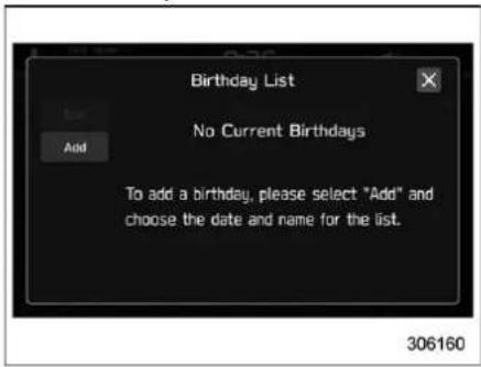 SUBARU Legacy Premium (2024) - ▽ Birthday List - 1