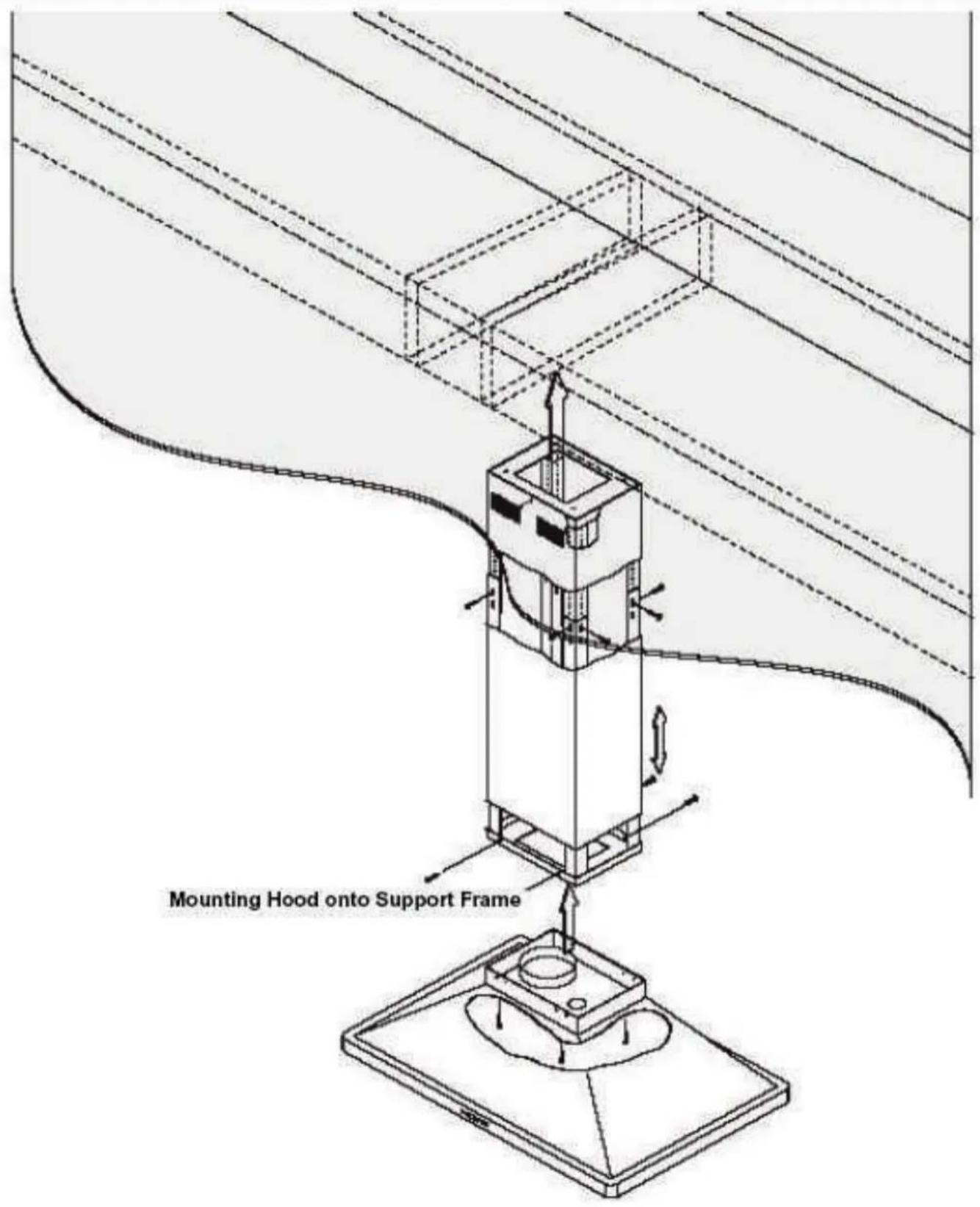 Kucht KRH3612IS - Mounting the Range Hood - 1