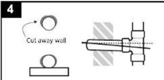 Cut away wall