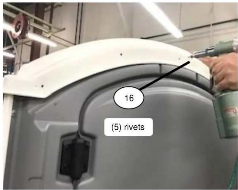 16 (5) rivets