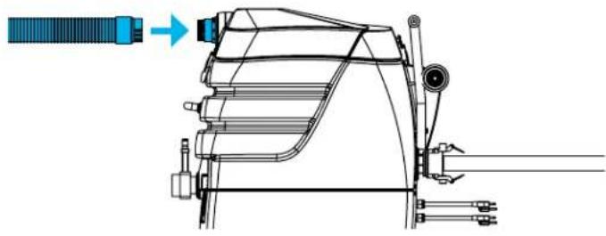Mytee Flood Hog 7000LX-230 - - Connecting Vacuum Hose - 1