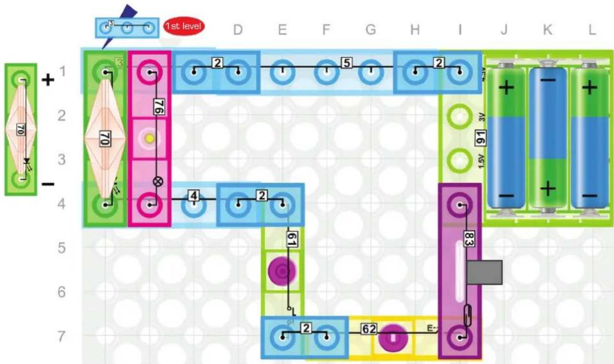 E-Blox Circuit 120 - AND Gate Controlling Parallel Electrical Devices - 1