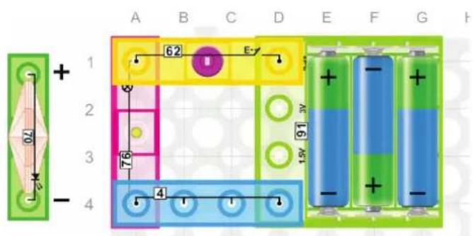 A B C D E F G H 62 E 1 2 76 4 91.3V 15V + - + - + -