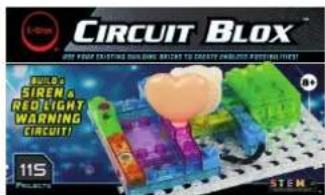 CIRCUIT BLOX EXP FLOW TO FIND BEANS ON BIGS TO CHRY PRACTICE FOR THE BIG BUILD'S SIRENS REDLIGHT WARNING CIRCUIT! 115 PCS STEM