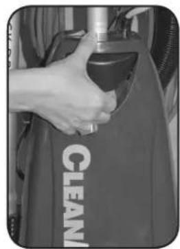 CleanMax Pro CMPS-QDZ - How to Change the Vacuum Bag - 1