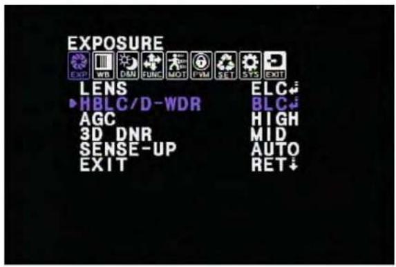 VideoComm Pro CX-700SR90 - EXPOSURE -HBLC/D-WDR - 1