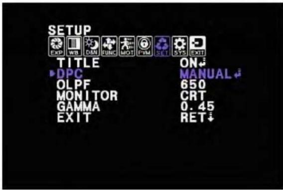VideoComm Pro CX-700SR90 - USER TITLE – Text setting mode. - 1