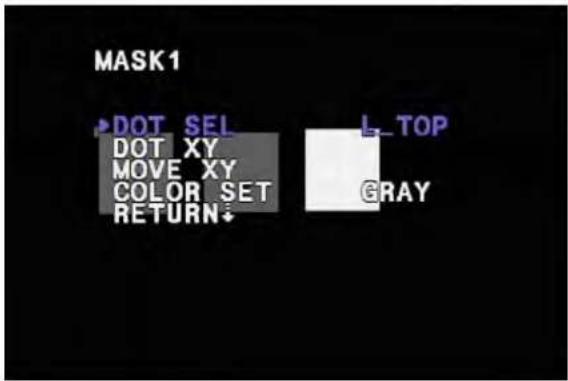 VideoComm Pro CX-700SR90 - PRIVACY-MASK1\~MASK 8 - 1