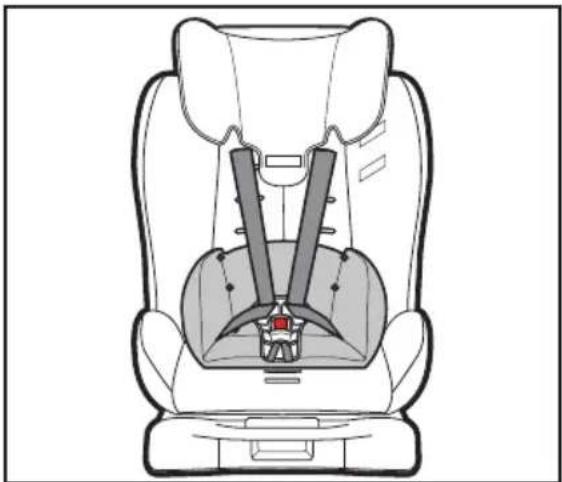 InfaSecure Luxi II Mini Swirl - BUCKLE PAD (if fitted) - 1