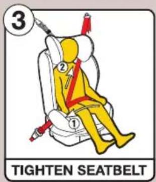 InfaSecure Luxi II Mini Swirl - Booster Seat Mode (Use for children) - 5