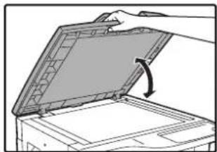 OLIVETTI d-Copia 16W - Open and close the SPF to make the misfeed location indicator stop blinking. - 1