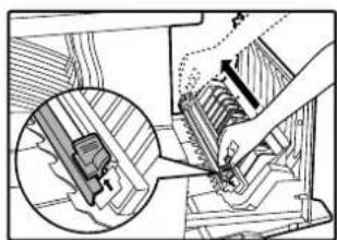 OLIVETTI d-Copia 16W - CLEANING THE TRANSFER CHARGER - 4
