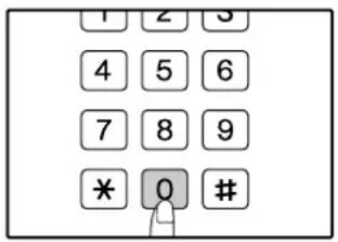 1 2 3 4 5 6 7 8 9 * 0 #
