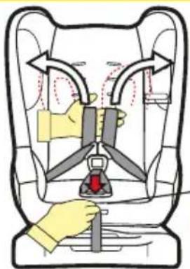 InfaSecure Cosi Compact ll - Using Inbuilt Harness - 1
