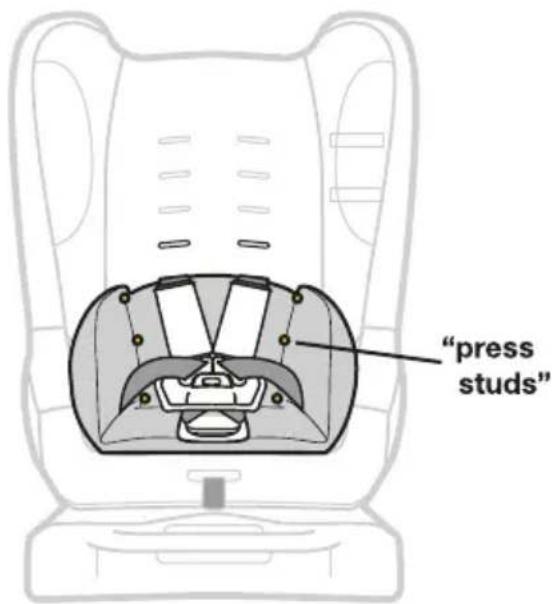 InfaSecure Cosi Compact ll - PADDED INSERTS (if fitted) - 1