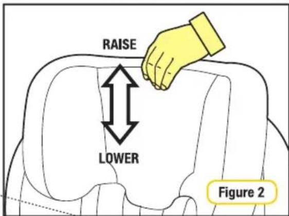 InfaSecure Gold Slate - Adjusting the Headrest - 3