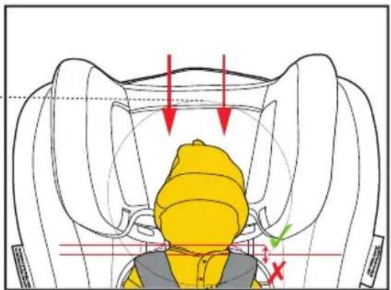 InfaSecure Gold Slate - Headrest Position - 2