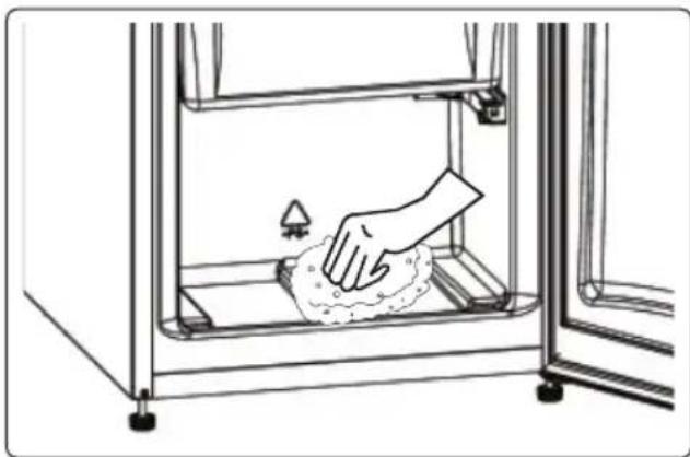 Finlux FR-FB252XFM0S - Freezer defrosting process - 1