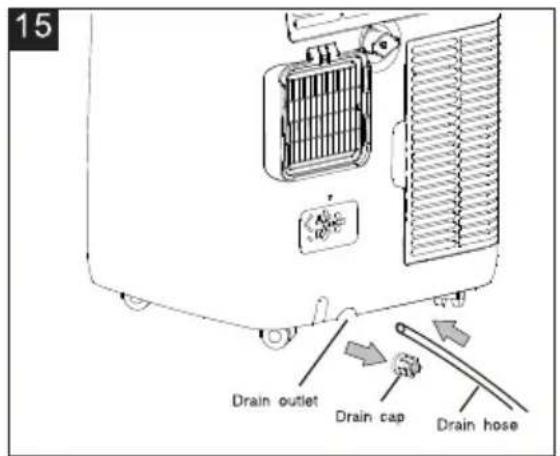 TCL TAC-12CHB/NZW - Continuous Draining (fig.15) - 2