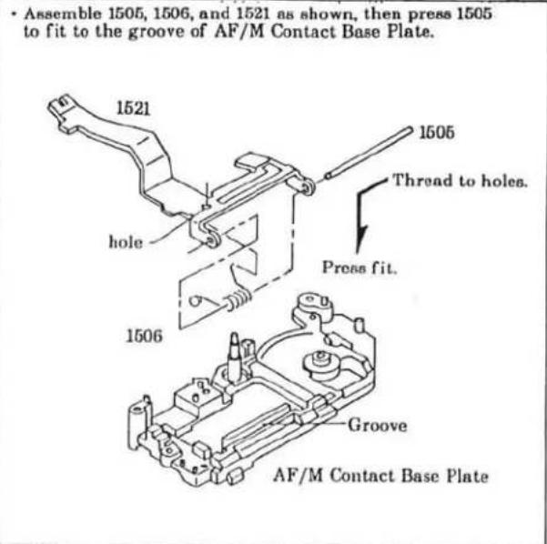 KONICA MINOLTA Maxxum 400Si - Mirror Box Assembly - II - 3
