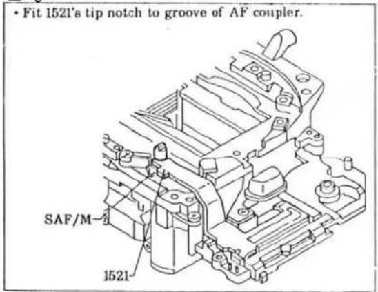 KONICA MINOLTA Maxxum 400Si - Mirror Box Assembly - II - 4