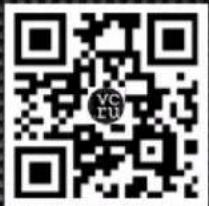 QR code with central logo containing 'VO' and 'RU' text