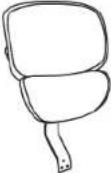 BOSS B6338 - IMPORTANT NOTICE: HARDWARE PACKAGE IS ATTACHED ON THE BOTTOM OF SEAT CUSHION. - 1