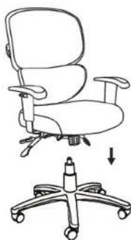 BOSS B6338 - IMPORTANT NOTICE: HARDWARE PACKAGE IS ATTACHED ON THE BOTTOM OF SEAT CUSHION. - 6